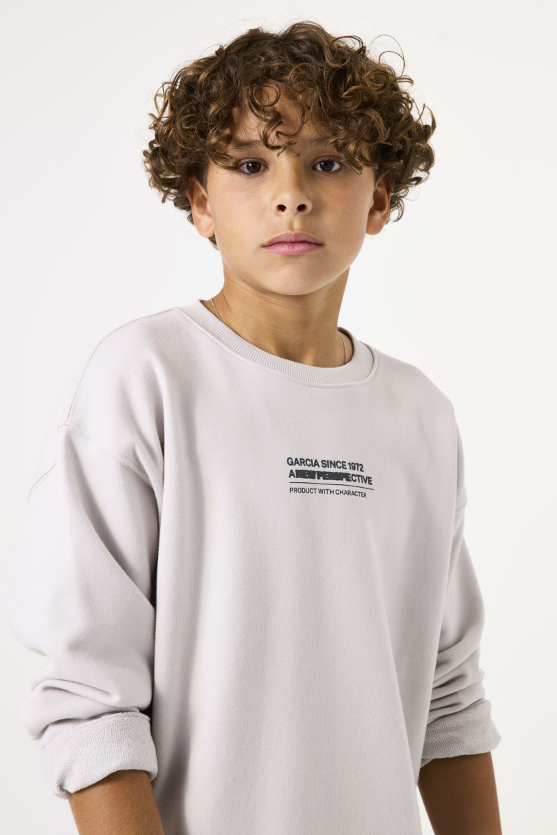 Sweatshirt mit Rückenprint