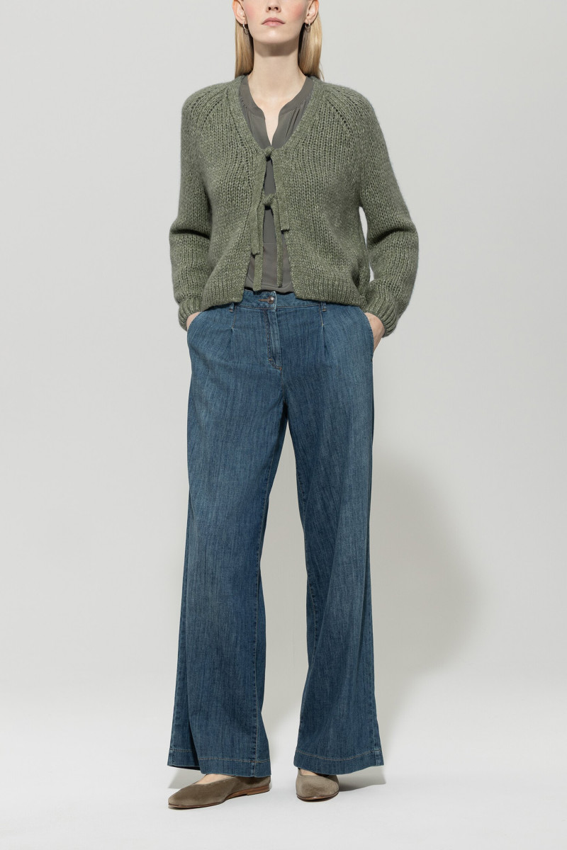 Grob gestrickter Cardigan