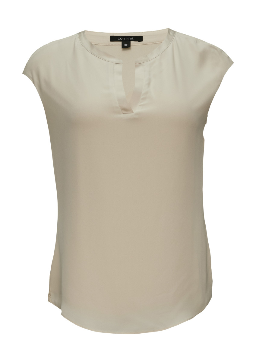 Blusentop beige