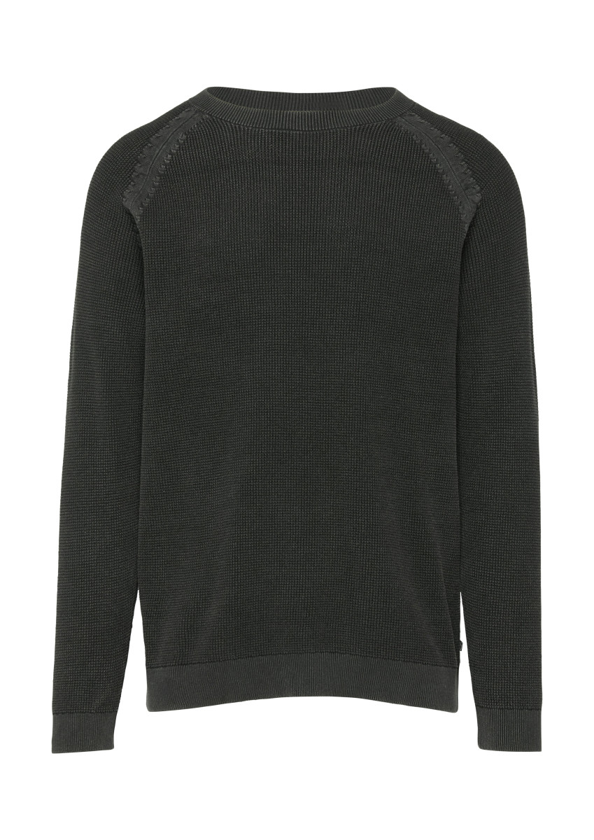 Strickpullover schwarz