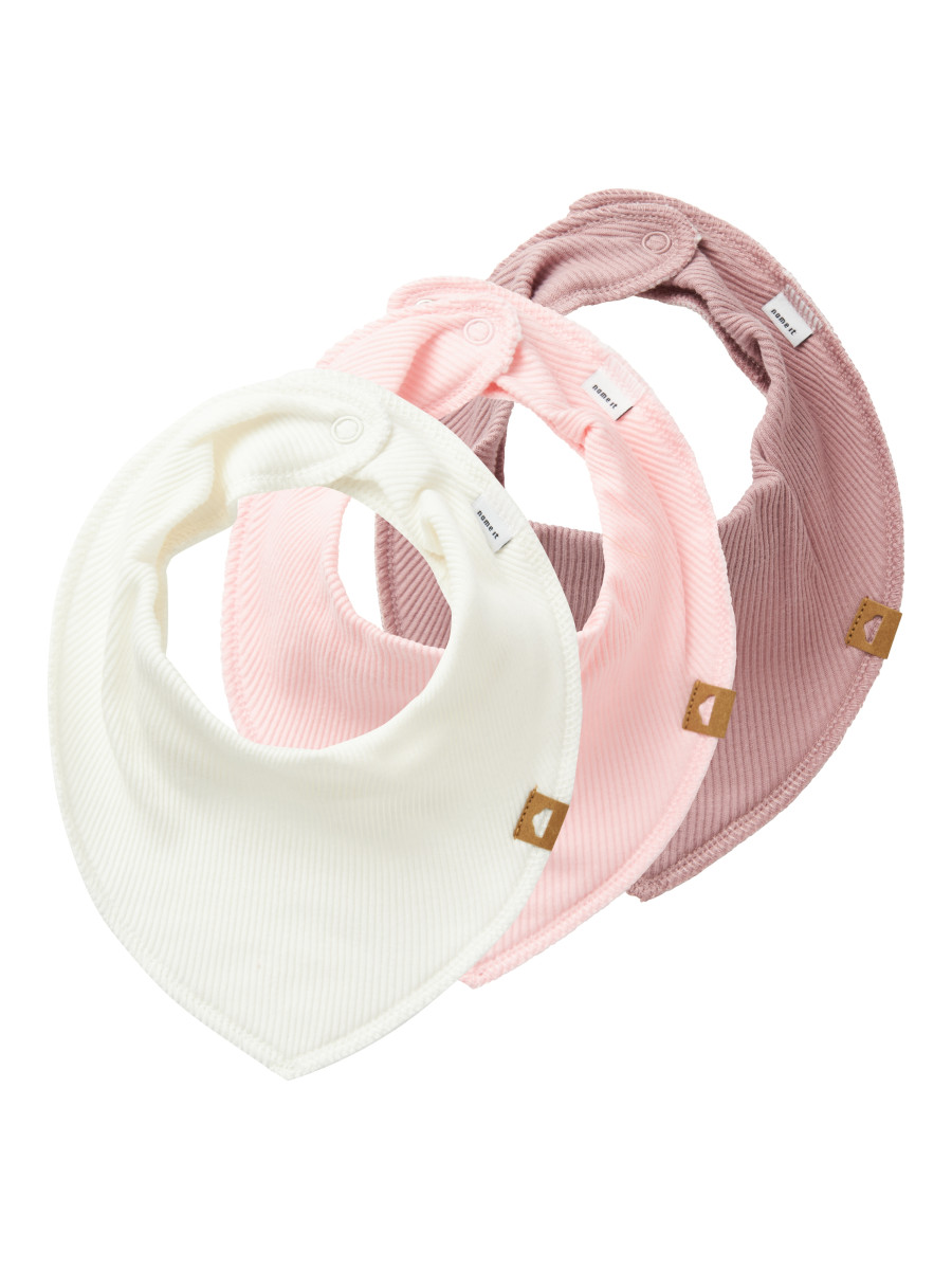 Lätzchen (3er-Pack) pink