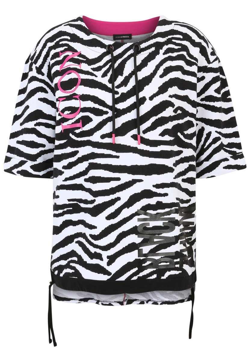 Sweatshirt mit Animal-Print