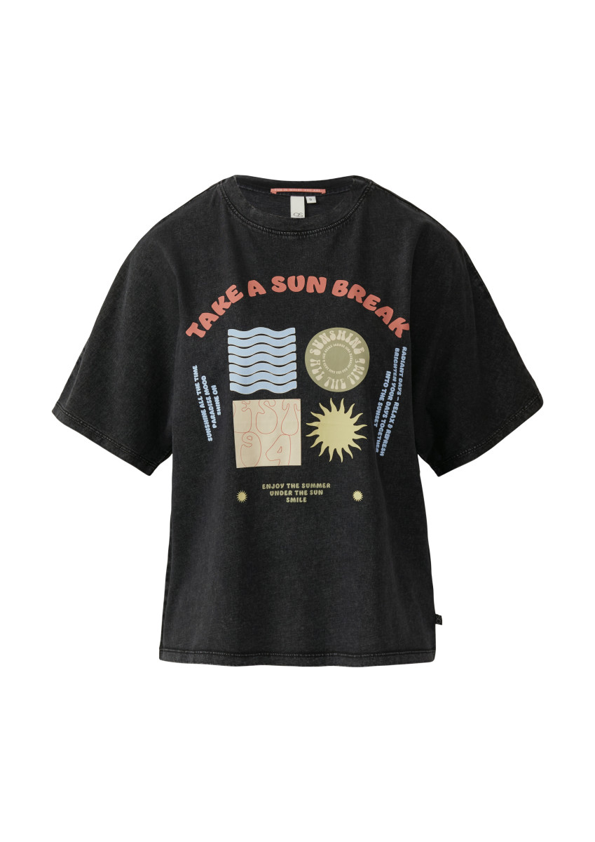 T-Shirt mit Frontprint