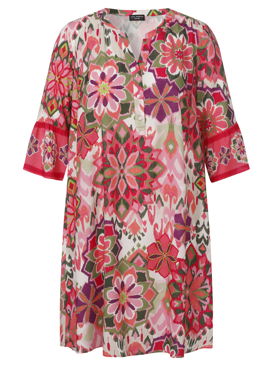 Kleid mit V-Ausschnitt