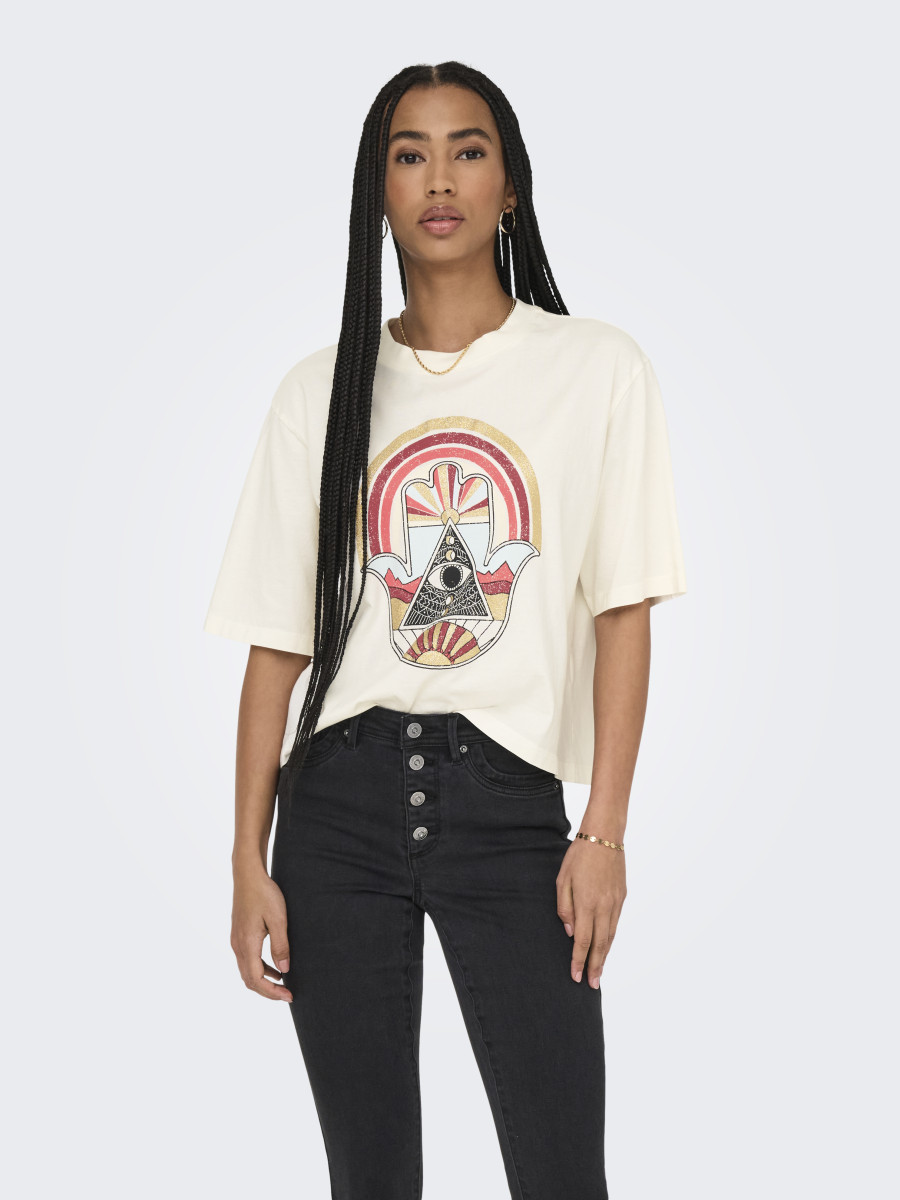 T-Shirt mit Frontprint
