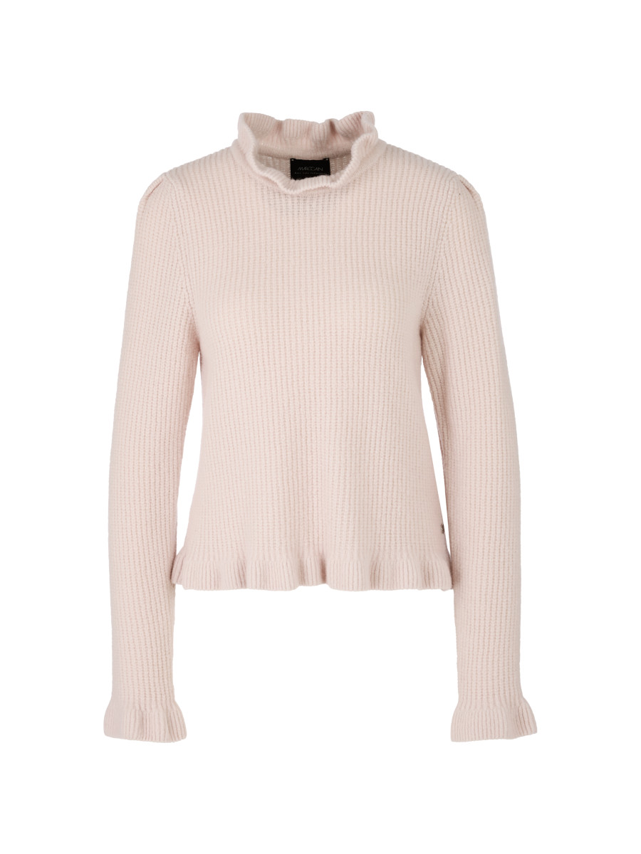 Pullover mit Rüschen