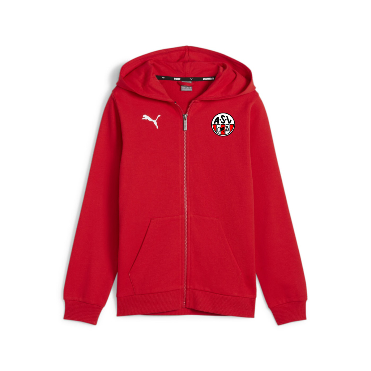 Sweatjacke "teamGOAL" rot