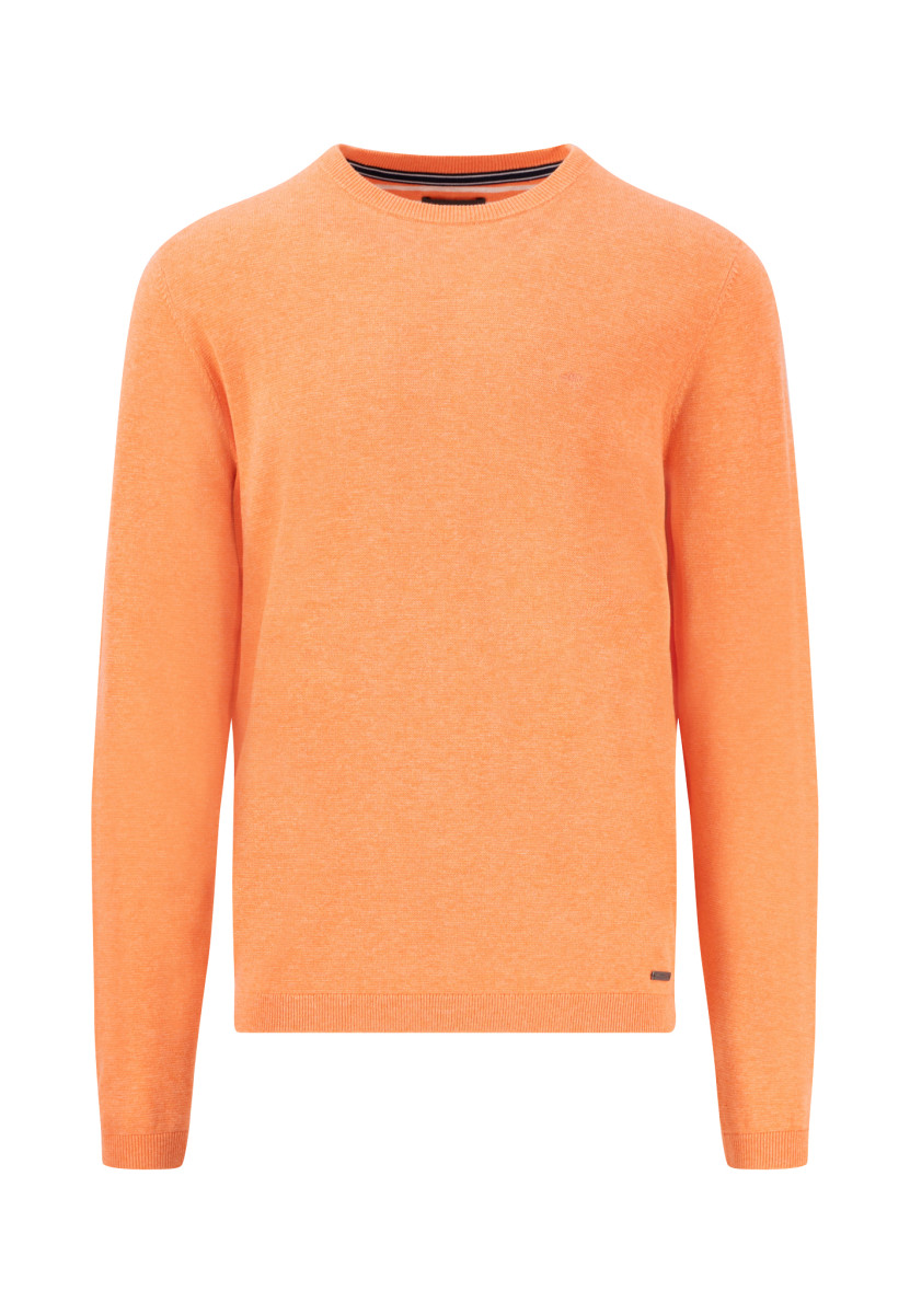 Pullover orange