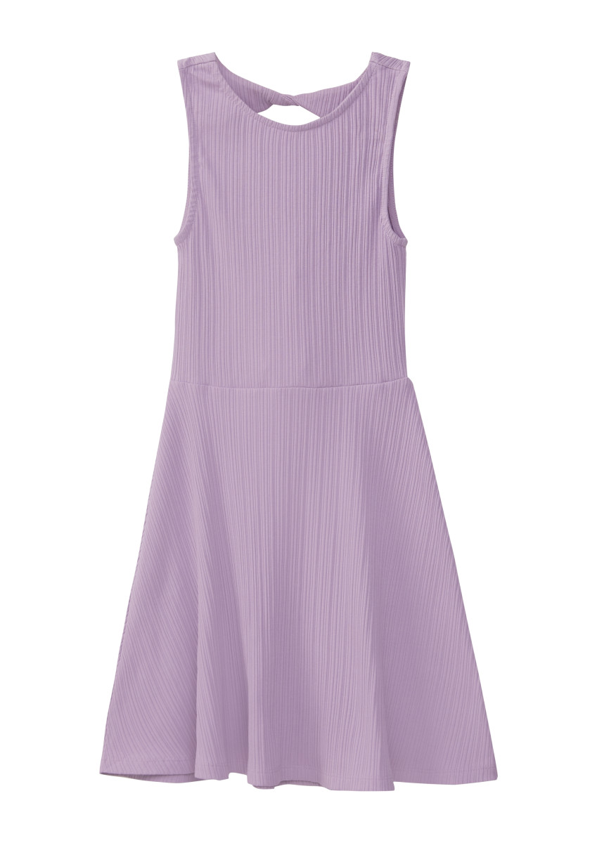Kurzes Kleid aus Rippware