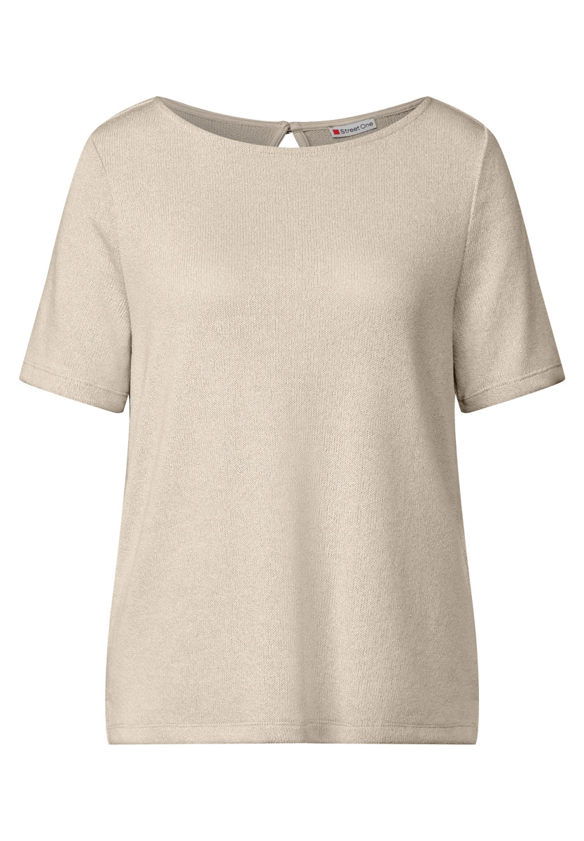 Strick-Look T-Shirt